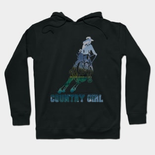 country girl art Hoodie